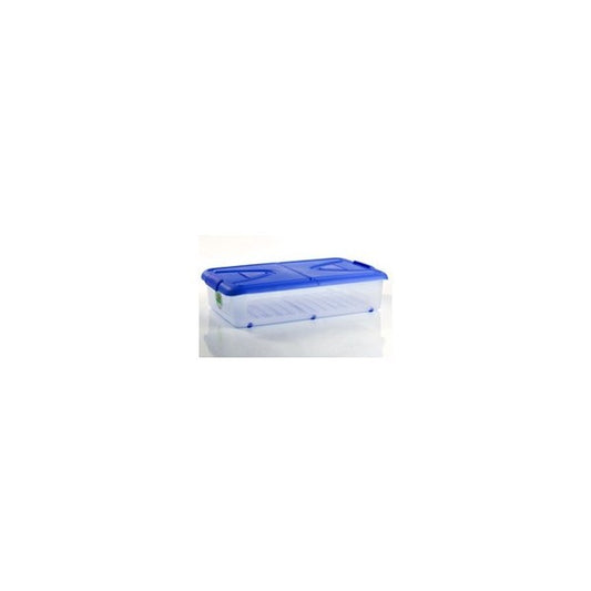 Caja multibox 60 litros con ruedas bajo cama