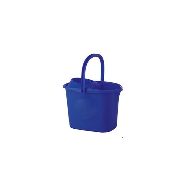 Cubo fregona con escurridor rectangular 15 litros