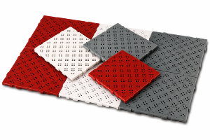 Loseta antideslizante rejilla Medidas 500 x 500 x 25 mm