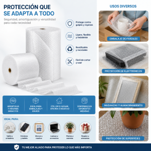 Plastico burbuja 150cm (150 m.l.)