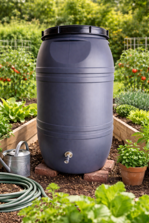 Bidon 220 litros con grifo metalico