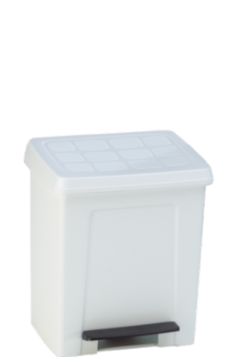Cubo pedal 8 litros. Medidas Largo 255 mm Ancho 220 mm Alto 285 mm