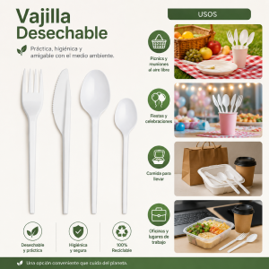 .TENEDOR GRANDE 16,5CM -PAQ.100