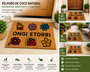 Felpudo coco ONGI-ETORRI 40x70