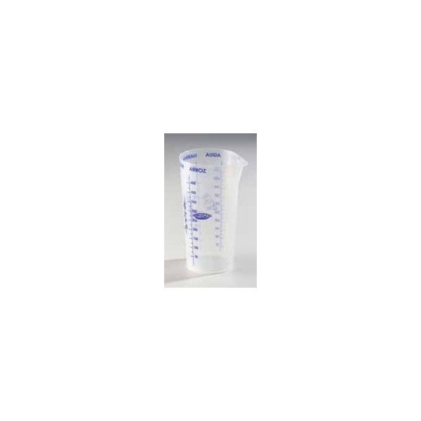 Vaso medidor 0.5 litros con vertedor